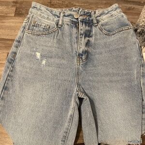 Shein baggy dressed jeans